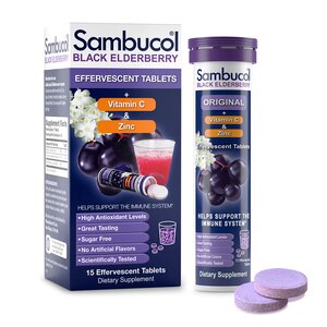 Sambucol Black Elderberry Effervescent Tablets