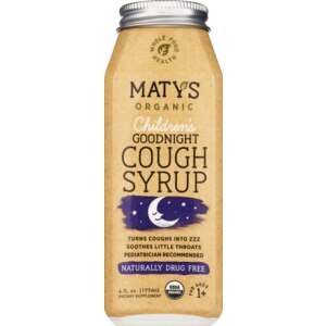 Maty's Organic Children's Good Night Cough Syrup, 6 OZ