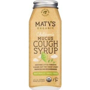 Maty's Organic Children's Mucus Cough Syrup, 6 OZ