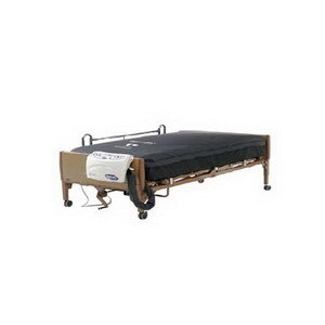 Invacare MicroAIR True Low Air Loss Therapeutic Support Mattress 80 in. x 36 in., Navy Blue