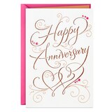 Hallmark Signature Anniversary Card for Couple (Happy Anniversary) E15, thumbnail image 1 of 1