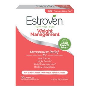 Estroven Menopause Relief & Weight Management, Capsules, 30ct