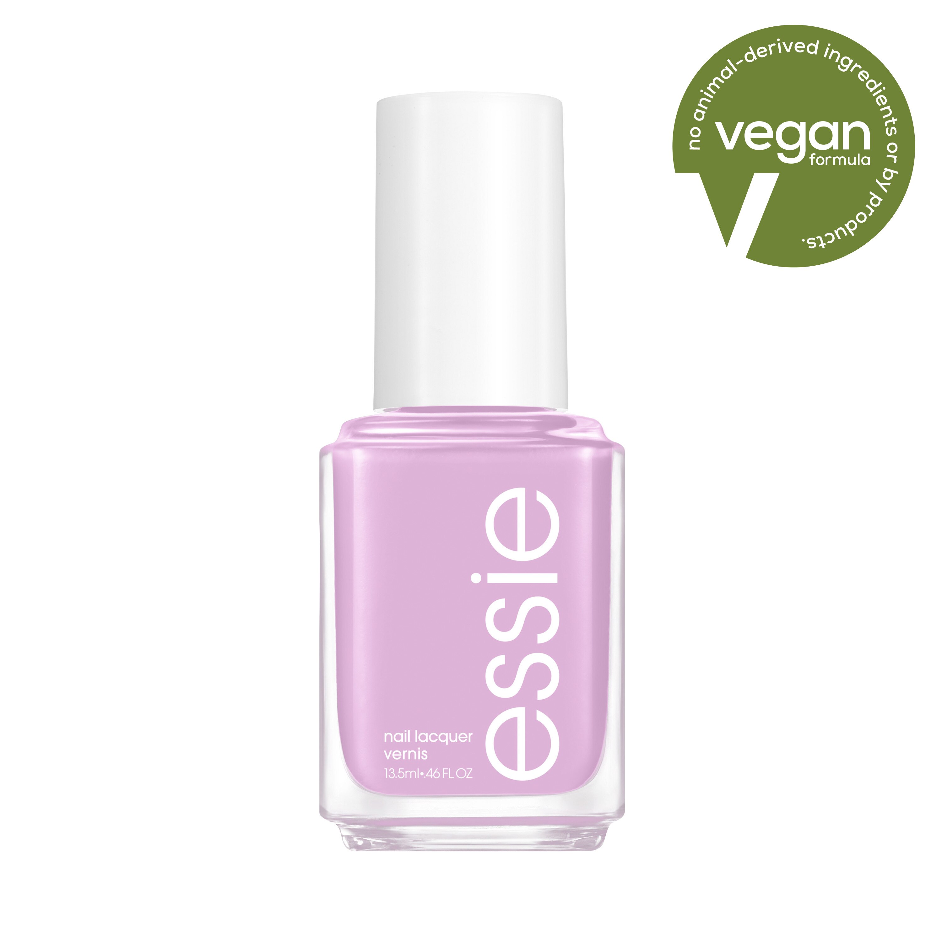 essie Salon-Quality Nail Polish, Vegan, lilacism (lilac purple), 0.46 fl oz