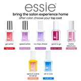 essie salon quality nail care, vegan, clear top coat, good to go, 0.46 fl oz, thumbnail image 4 of 7