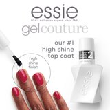 essie gel couture Long-Lasting Top Coat Duo, Vegan, shiny top coat duo kit (clear), thumbnail image 2 of 8