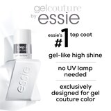 essie gel couture Long-Lasting Top Coat Duo, Vegan, shiny top coat duo kit (clear), thumbnail image 5 of 8