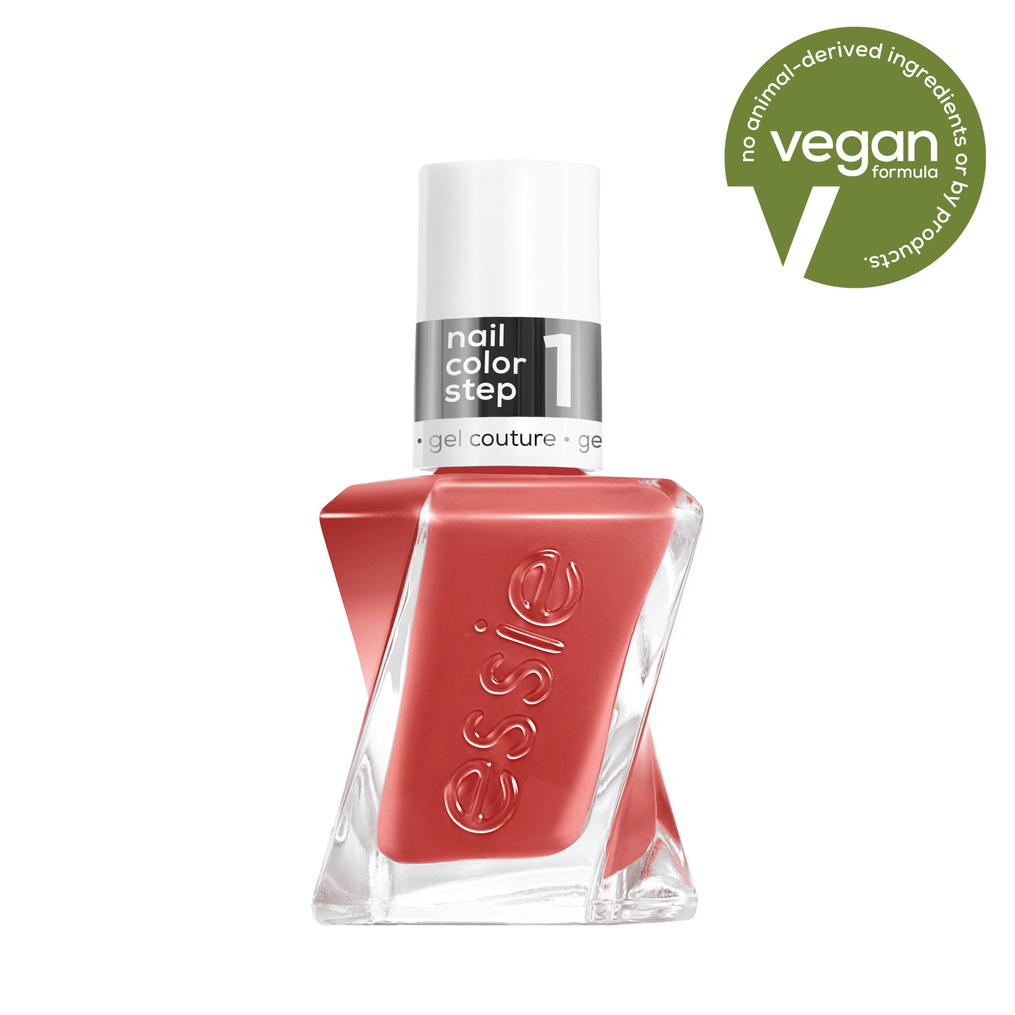 essie gel couture Long-Lasting Nail Polish, Vegan, fashion freedom Collection, woven at heart (clay), 0.46 fl oz