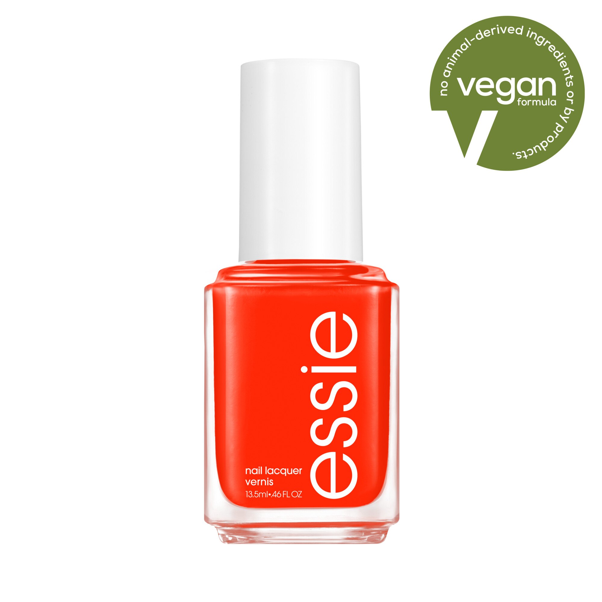 essie Salon-Quality Nail Polish, Vegan, push play Collection, start signs only (red)