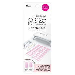 Dashing Diva Glaze Starter Kit, Powder Pink