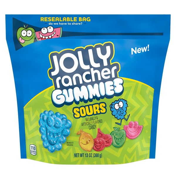 Jolly Rancher Gummies Sours, 13 oz