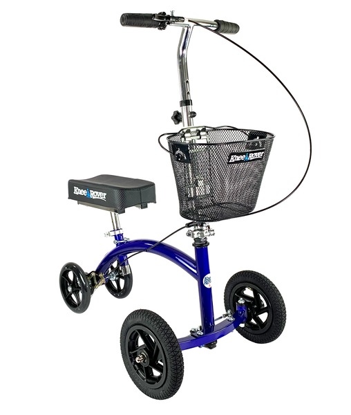 KneeRover HYBRID Knee Scooter with All Terrain Front Tires