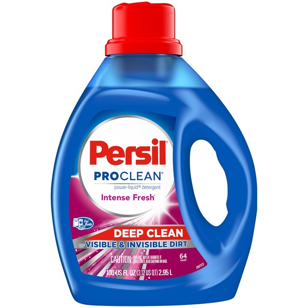 Persil ProClean Liquid Laundry Detergent, Intense Fresh, 64 loads, 100 oz