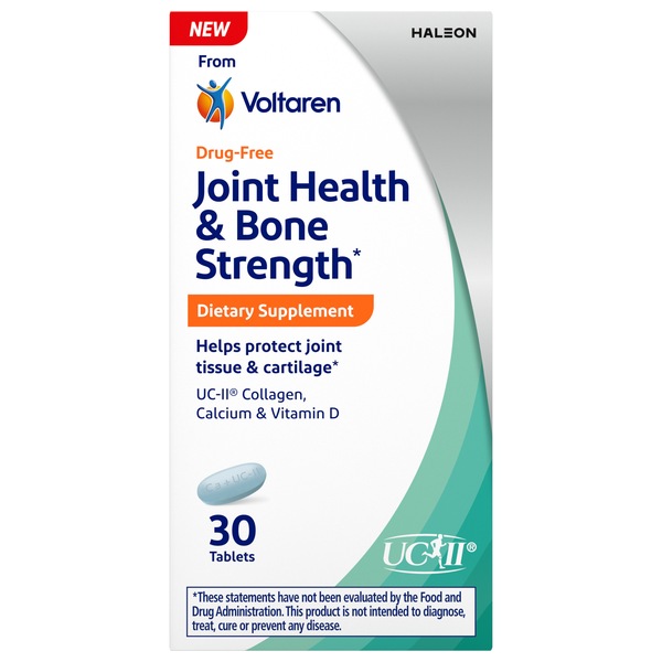 Voltaren Joint Health & Bone Strength Dietary Supplement, 30 CT