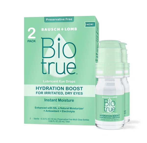 Biotrue Hydration Boost Eye Drops for Irritated, Dry Eyes from Bausch + Lomb