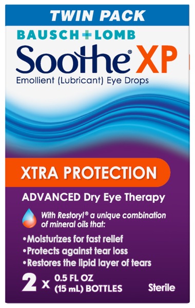 Bausch & Lomb Soothe XP Twin Pack