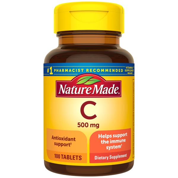 Nature Made Vitamin C Caplets 500mg