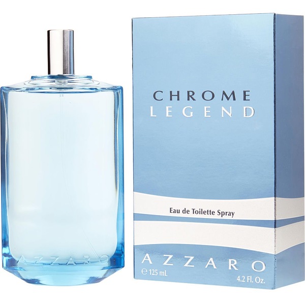 Chrome Legend by Azzaro Eau de Toilette Spray, 4.2 OZ