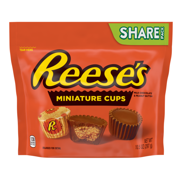 Reese's Peanut Butter Cups Miniatures, Bag, 10.5 oz