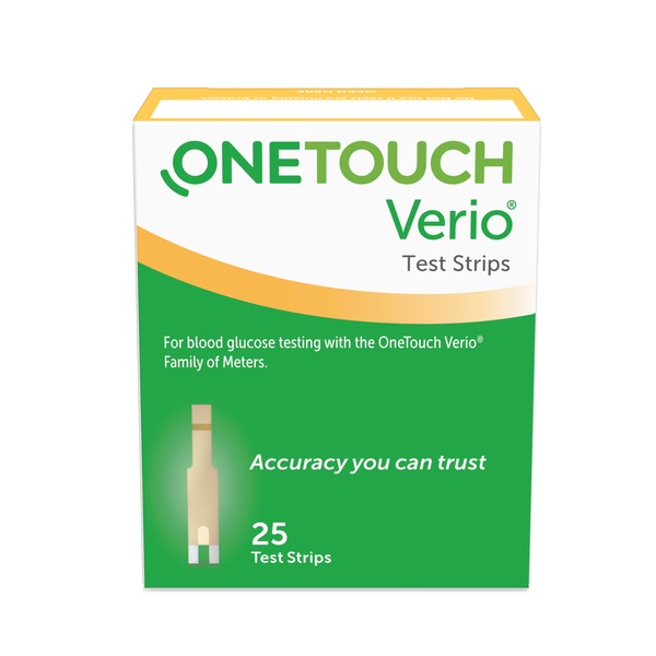 OneTouch Verio Blood Glucose Test Strips