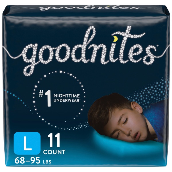 Goodnites Nighttime Bedwetting Underwear