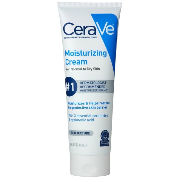 CeraVe Moisturizing Cream, Body and Face Moisturizer