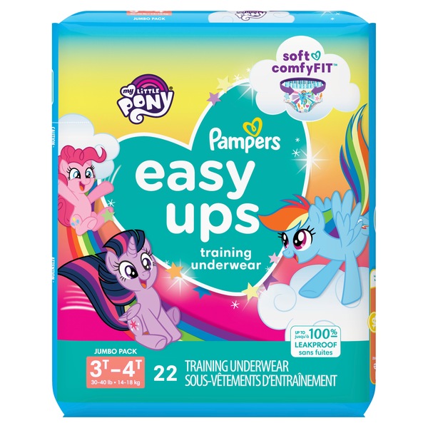 Pampers Easy Ups Girls Training Underwear