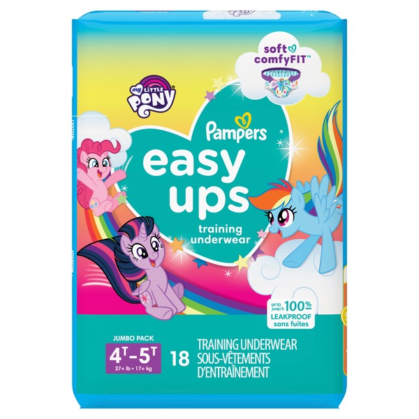 Pampers Easy Ups Girls Training Underwear