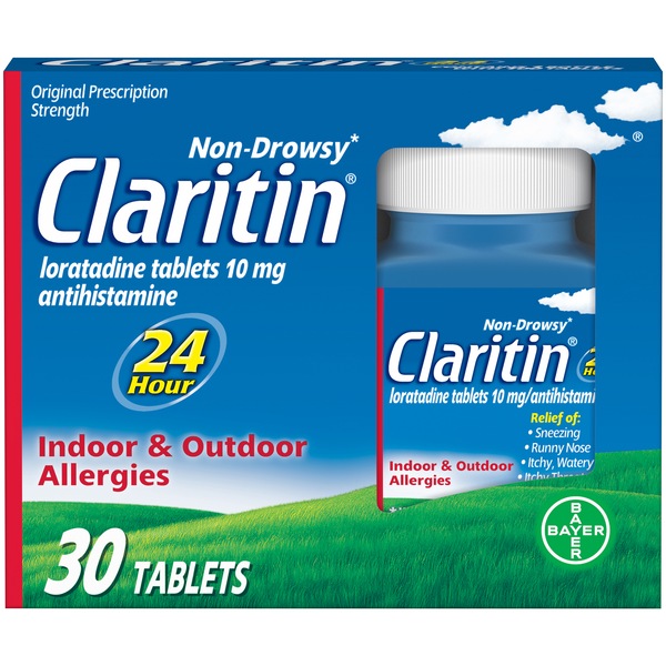 Claritin Non-Drowsy Allergy Relief Tablets