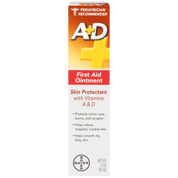A+D First Aid Ointment with Vitamin A and D