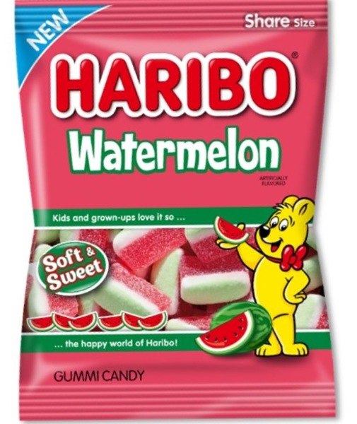 Haribo Watermelon Gummi Candy, 6.3 oz