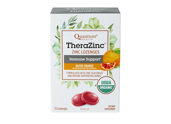 TheraZinc Blood Orange Boxed Lozenges, 25 CT