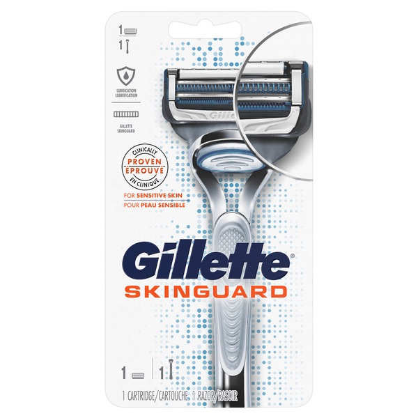 Gillette SkinGuard Razor + 1 Razor Blade Refill