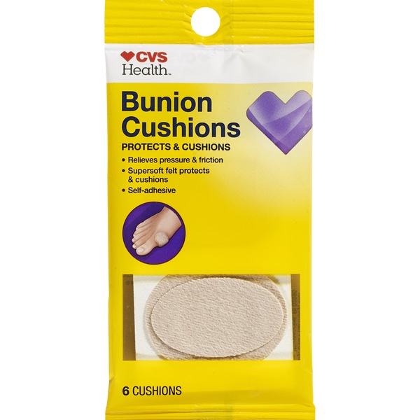 CVS Health Bunion Cushions, 6 CT