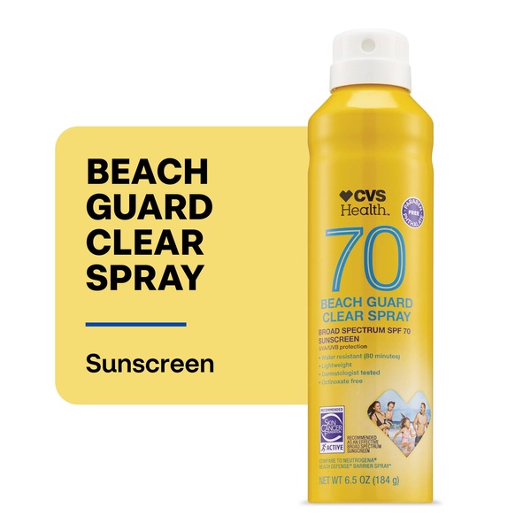 CVS Health Beach Guard Clear Sunscreen Spray