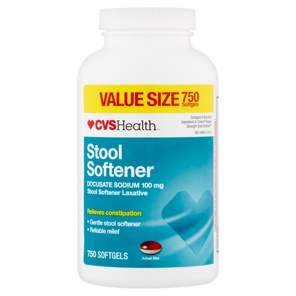 CVS Health Stool Softener 100 MG Softgels