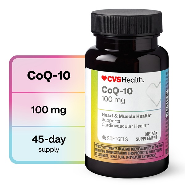 CVS Health Coenzyme Q10 Softgels 100mg