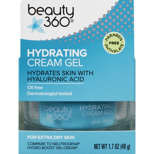 Beauty 360 Hydrating Cream Gel, 1.7 OZ