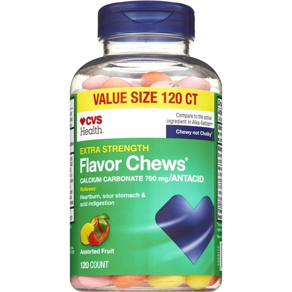 CVS Health Extra Strength Antacid Flavor Chews