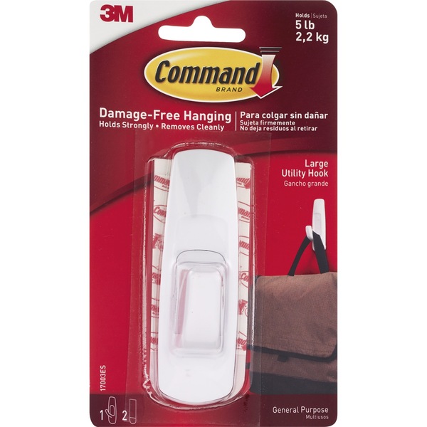 Command Large Utility Hook, 1 ct