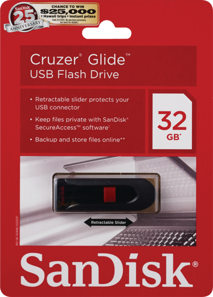 SanDisk Cruzer Glide USB Flash Drive