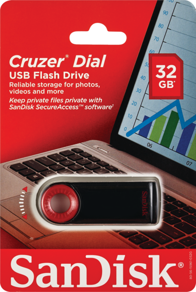 SanDisk Cruzer Dial USB Flash Drive