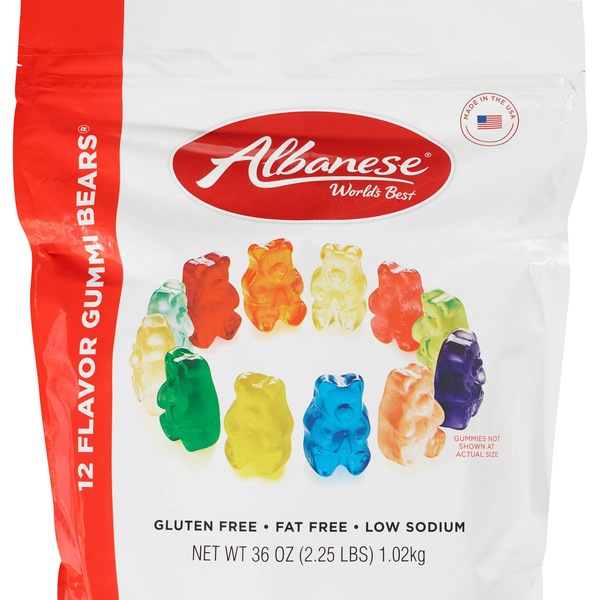 Albanese 12 Flavor Gummi Bears