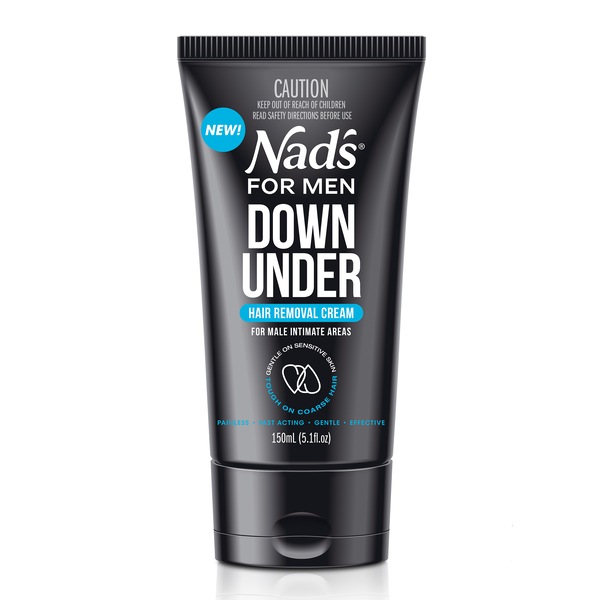 Nad's for Men Down Under Hair Removal Cream, 5.1 OZ