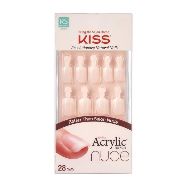 KISS Salon Acrylic Nude False Nails