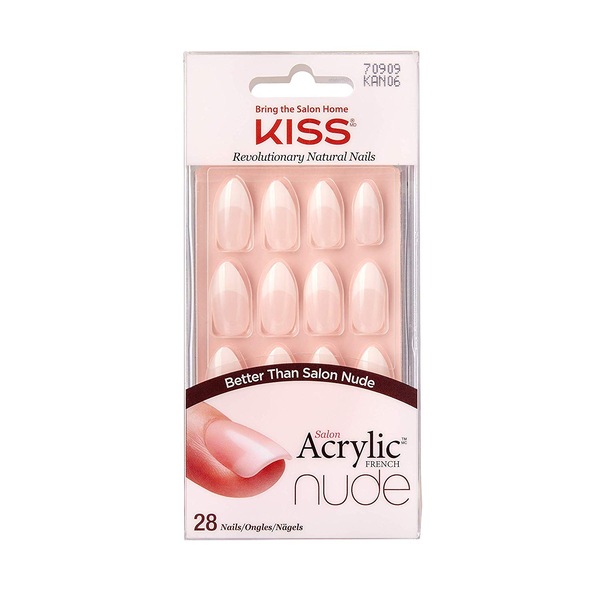KISS Salon Acrylic Nude False Nails