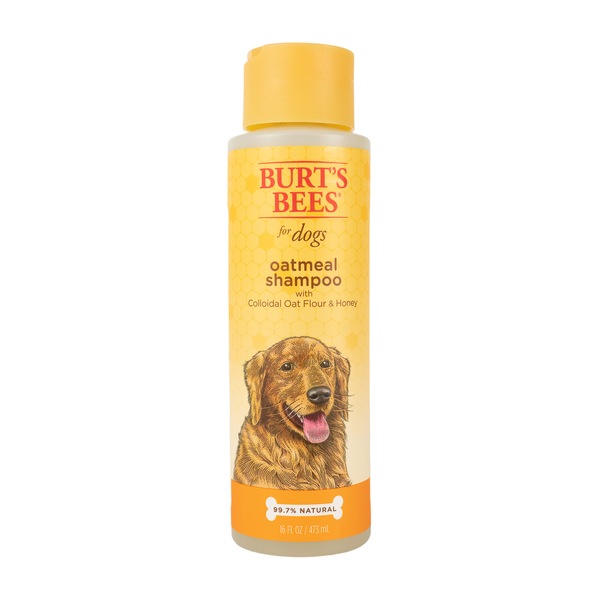 Burt's Bees for Dogs Natural Oatmeal Dog Shampoo, Made in USA, 16oz