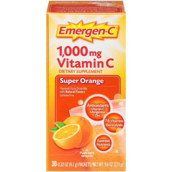 Emergen-C Vitamin C, 30CT