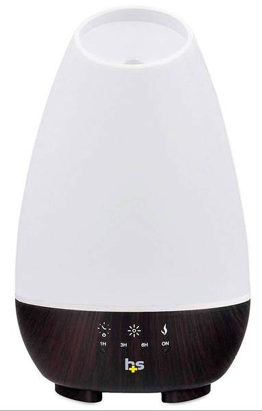 HealthSmart Aromatherapy Diffuser Cool Mist Humidifier for Essential Oils
