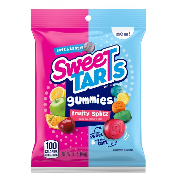 SweeTARTS Gummy Fruity Splitz, 5 OZ