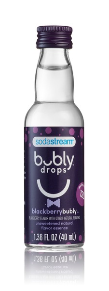 Blackberry bubly dropsTM for SodaStream, 1.36 fl.oz